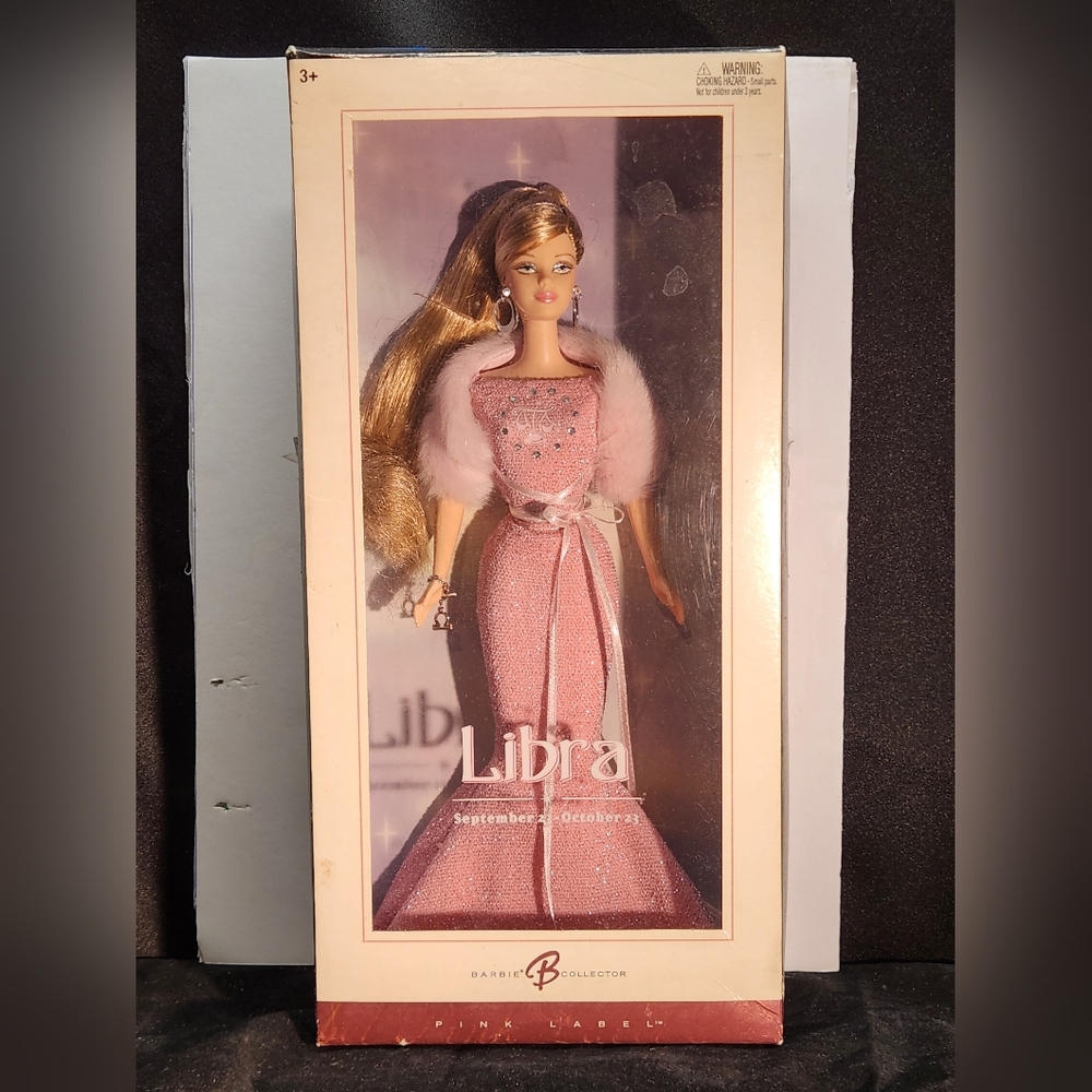 ✨ NIB 2004 Libra Zodiac Barbie - Pink Label ✨